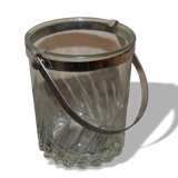 Sceau à glaçon verre et métal