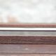 Art deco wooden tray, wooden tray with glass handles, breakfast tray