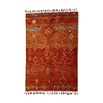 Berber terracotta carpet