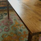 Farm table in sold oak