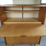 Vintage glass secretary