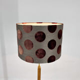 Lampadaire en laiton et bois des années 1960, Danemark, restauré