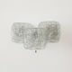 Ice Glass Wall Lamp by J.T. Kalmar