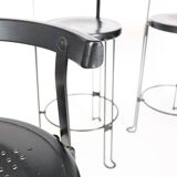 Set of stools and table "Bla station"
