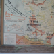 School agriculture map and wines of France-framed