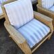 Vintage rattan lounge