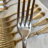 Ensemble 12 couverts argent massif