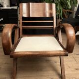 Colonial style armchair