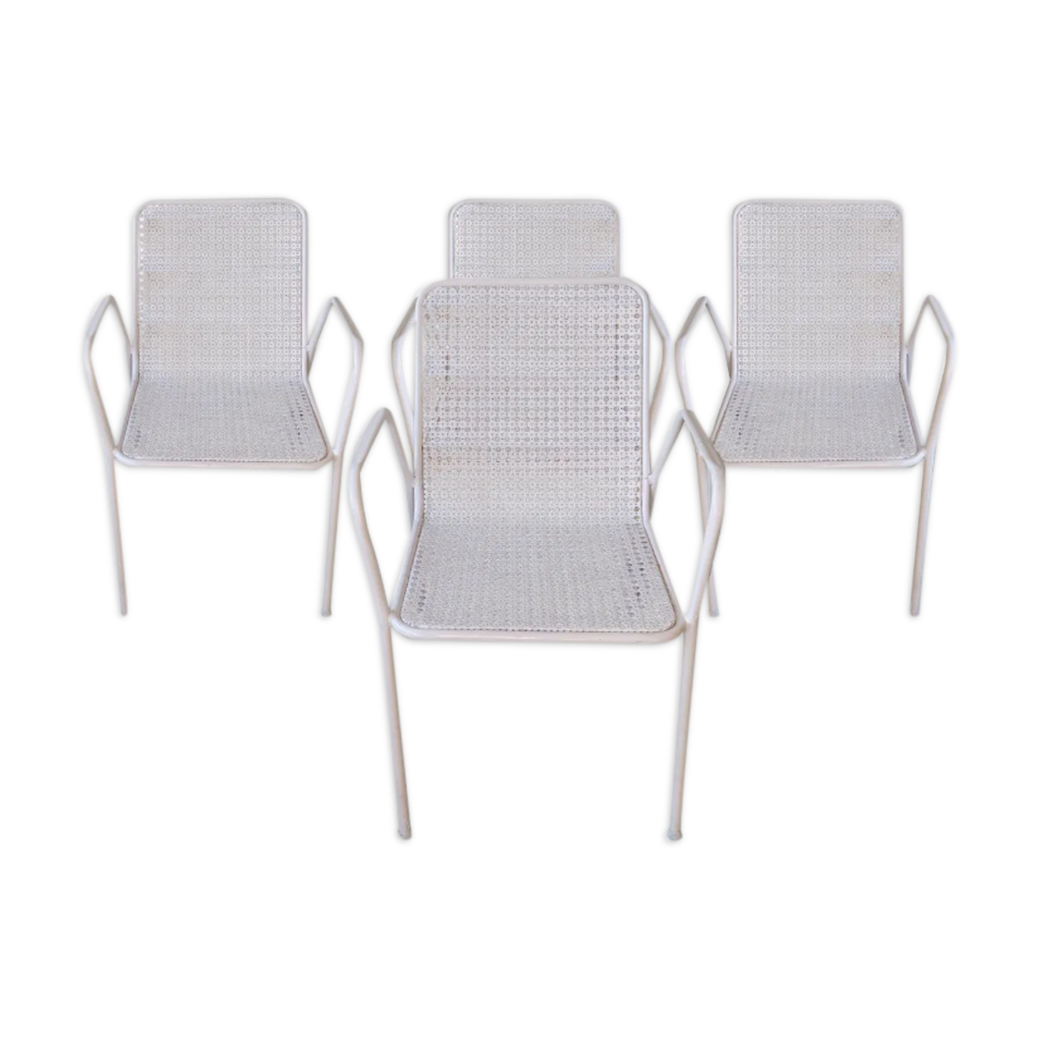 Chaises fauteuils en metal Emu Rio