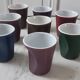 Set of 9 crumpled espresso cups Revol