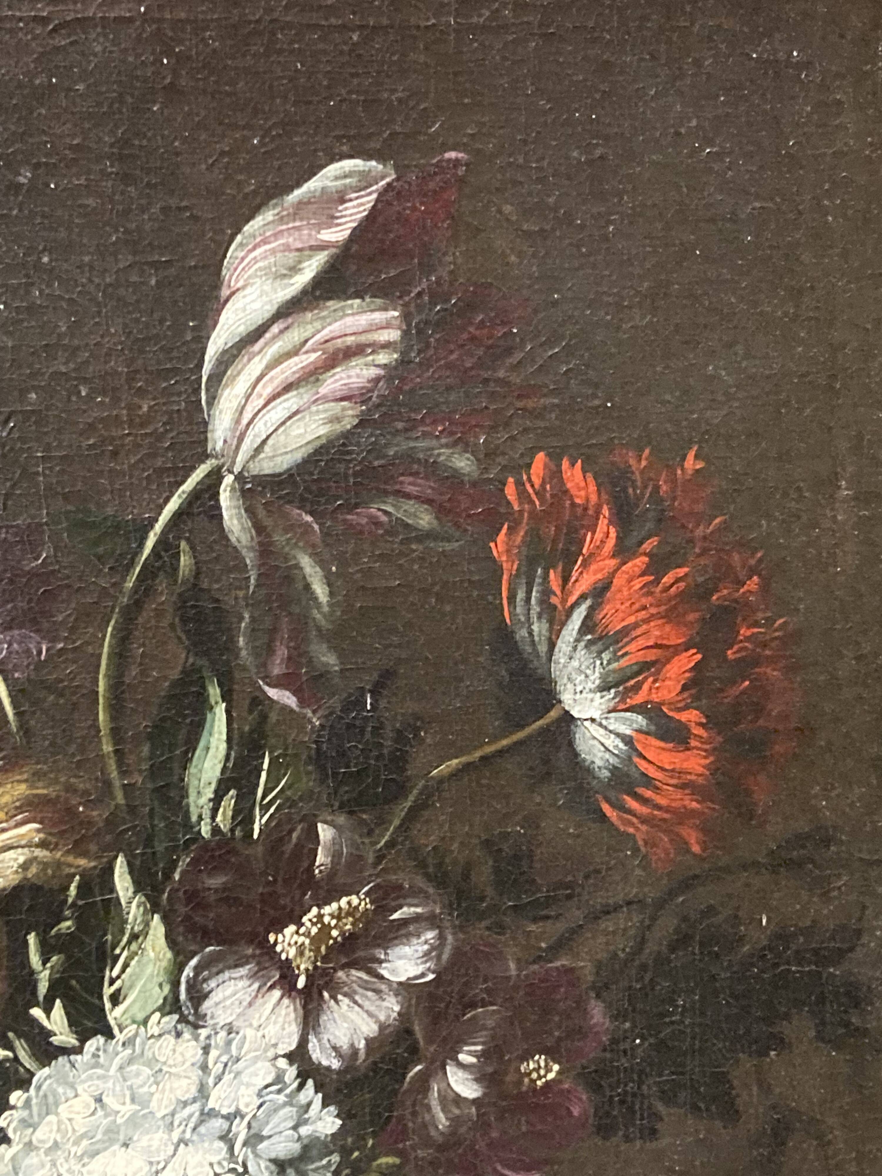School of the North 17th century, Still Life with Bouquet, oil on canvas