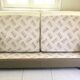 Leather 3-seater sofa