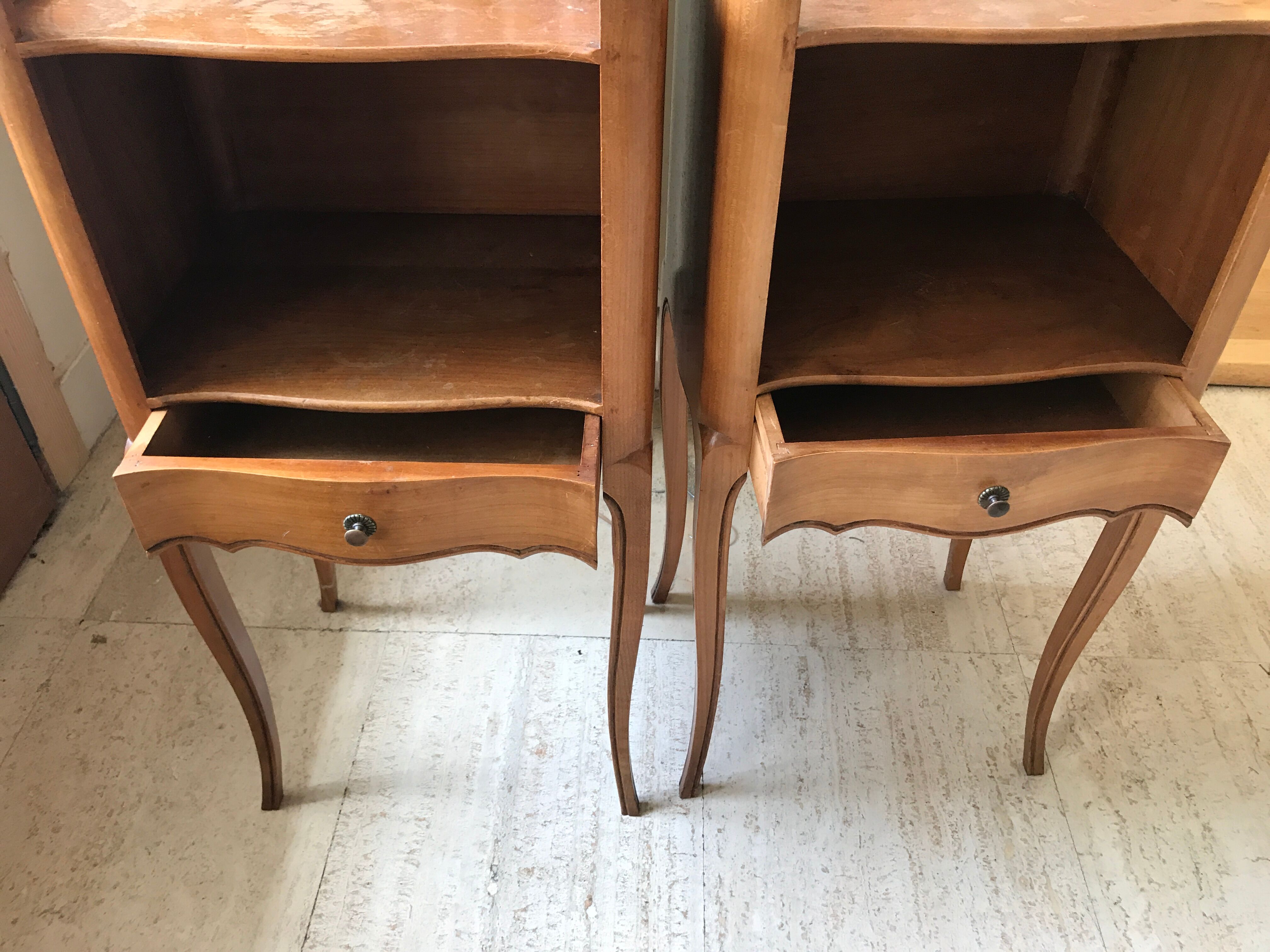 Pair of Louis XV style bedsides