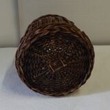 Vintage Wicker round basket
