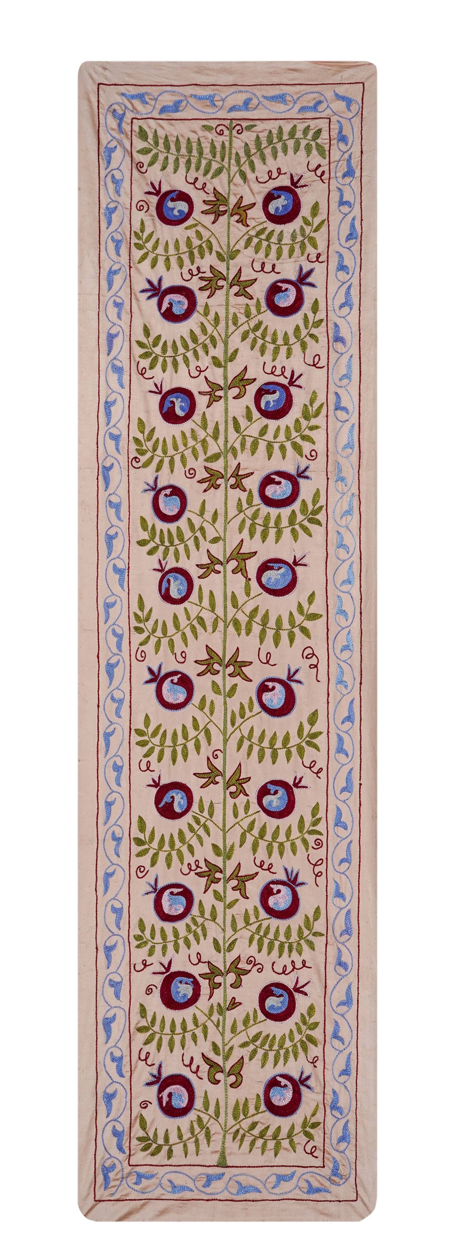Hand-knotted rug, vintage Turkish rug 53x190 cm