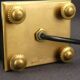 Baccarat, black crystal lamp base