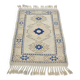 Tapis vintage Oushak tissé à la main, référence 3450.