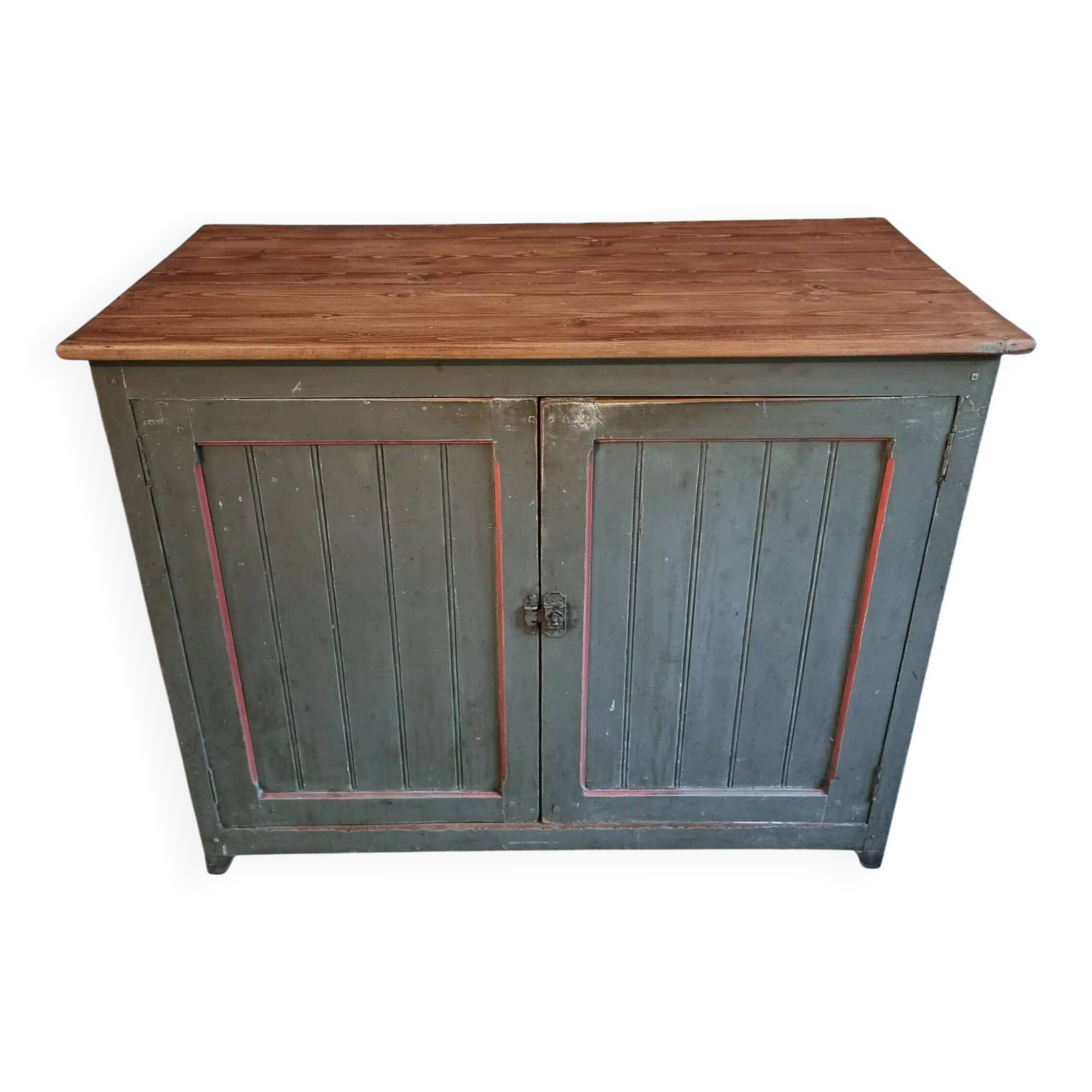 Vintage French pine sideboard – 1930s/1950s