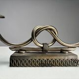 Mid-Century Metal Candleholder by Gio Ponti, Italy, 1950s