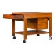 Mid-century modern Danish teak bar model 703 by Aksel Kjersgaard, 1960s