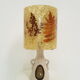 Vintage Accolay lamp in resin and ceramics