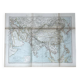 Carte ancienne Asie 69,5x52,5cm