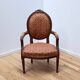 Vintage medallion armchair
