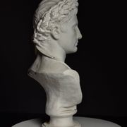 Buste en plâtre de l'empereur Auguste
