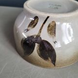 Trio of vintage stoneware bowls