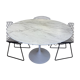 Tulip round table in Calacatta marble by Eero Saarinen - Ø 120 cm - Knoll -