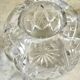 Vase boule en cristal clair st louis