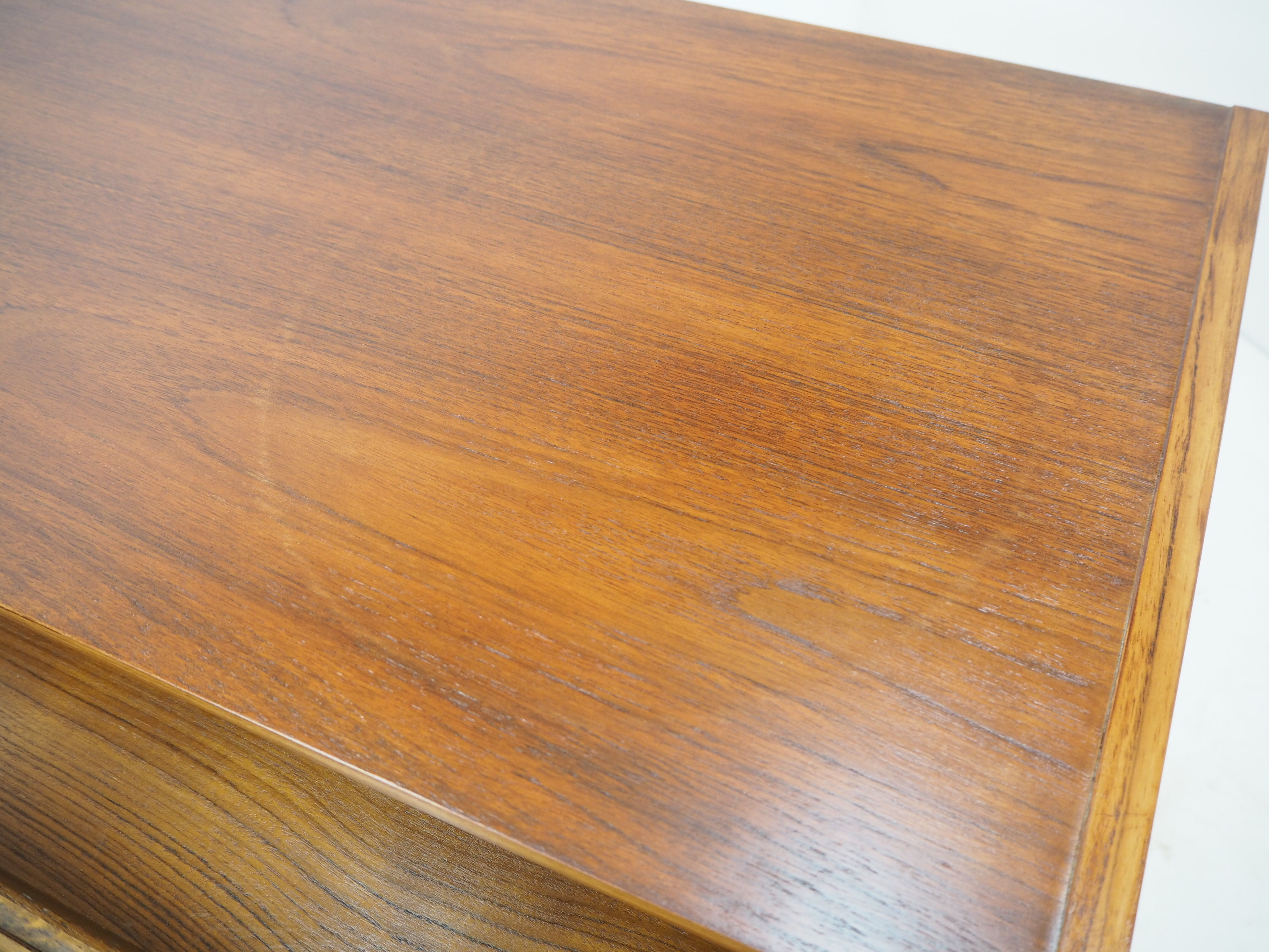 1960 Rare Teak and Oak Chest of Drawers by Krasna Jizba ,Czechoslovakia