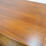 1960 Rare Teak and Oak Chest of Drawers by Krasna Jizba ,Czechoslovakia