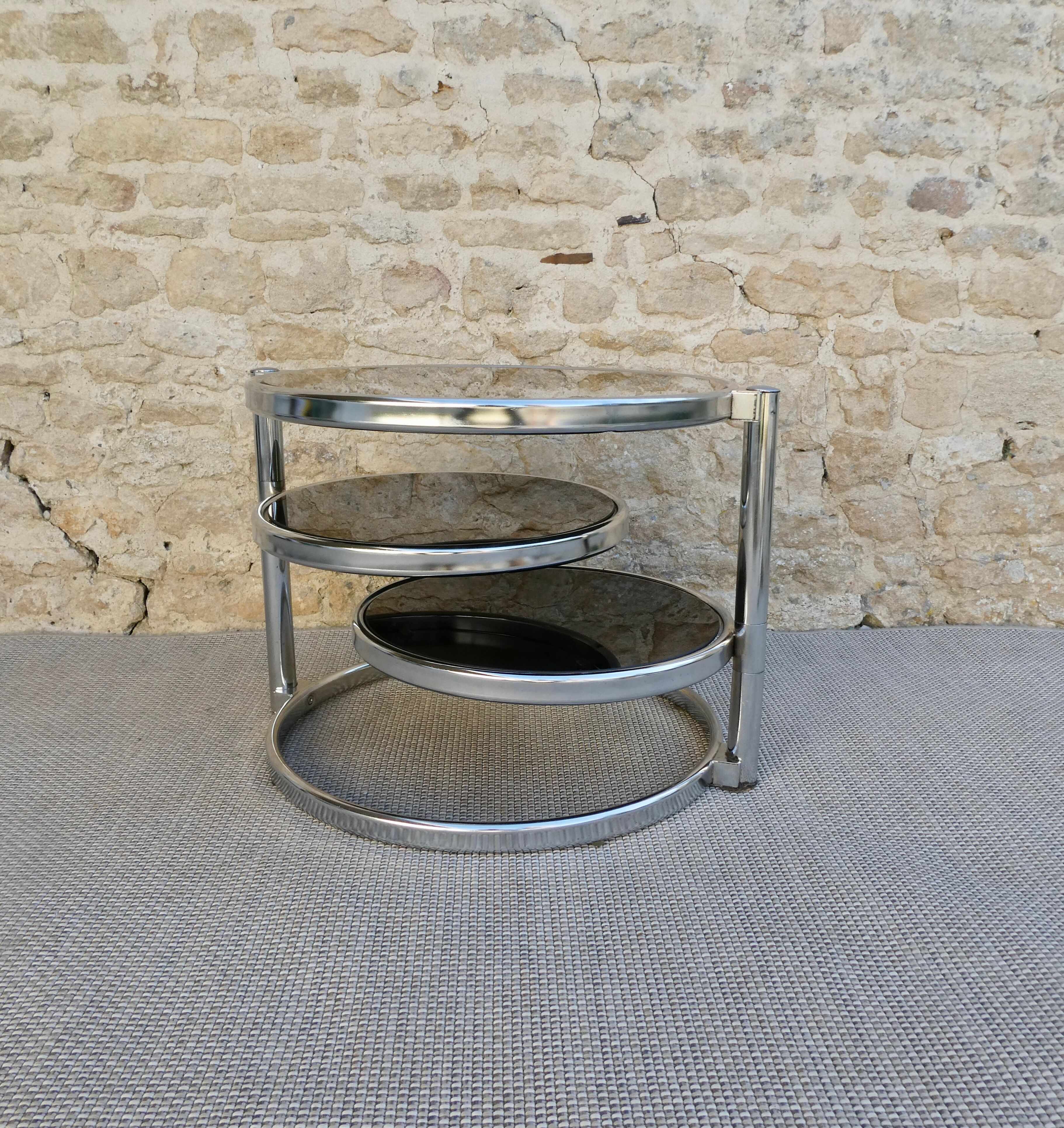 Coffee table Leitmotiv Swivel, Netherlands, 70s-80s