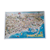 Poster Sainte-Maxime 1985