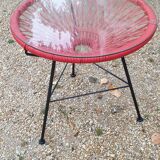 Scoubidou coffee table