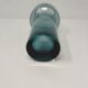 Vase vintage bleu en verre