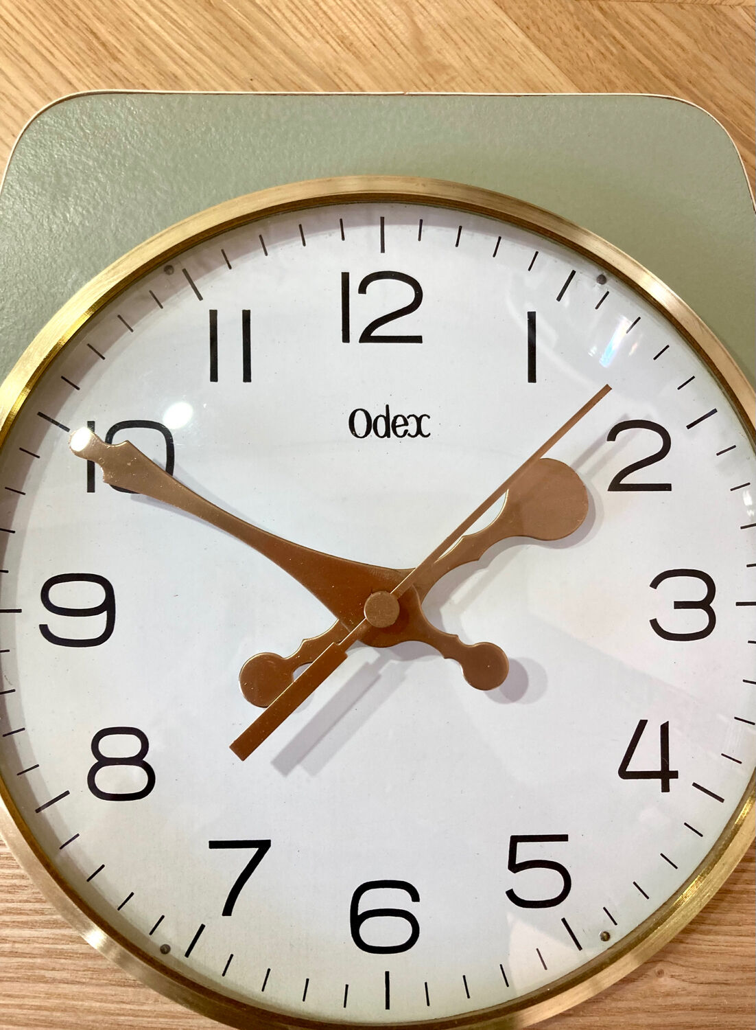 Horloge pendule murale Odex vintage
