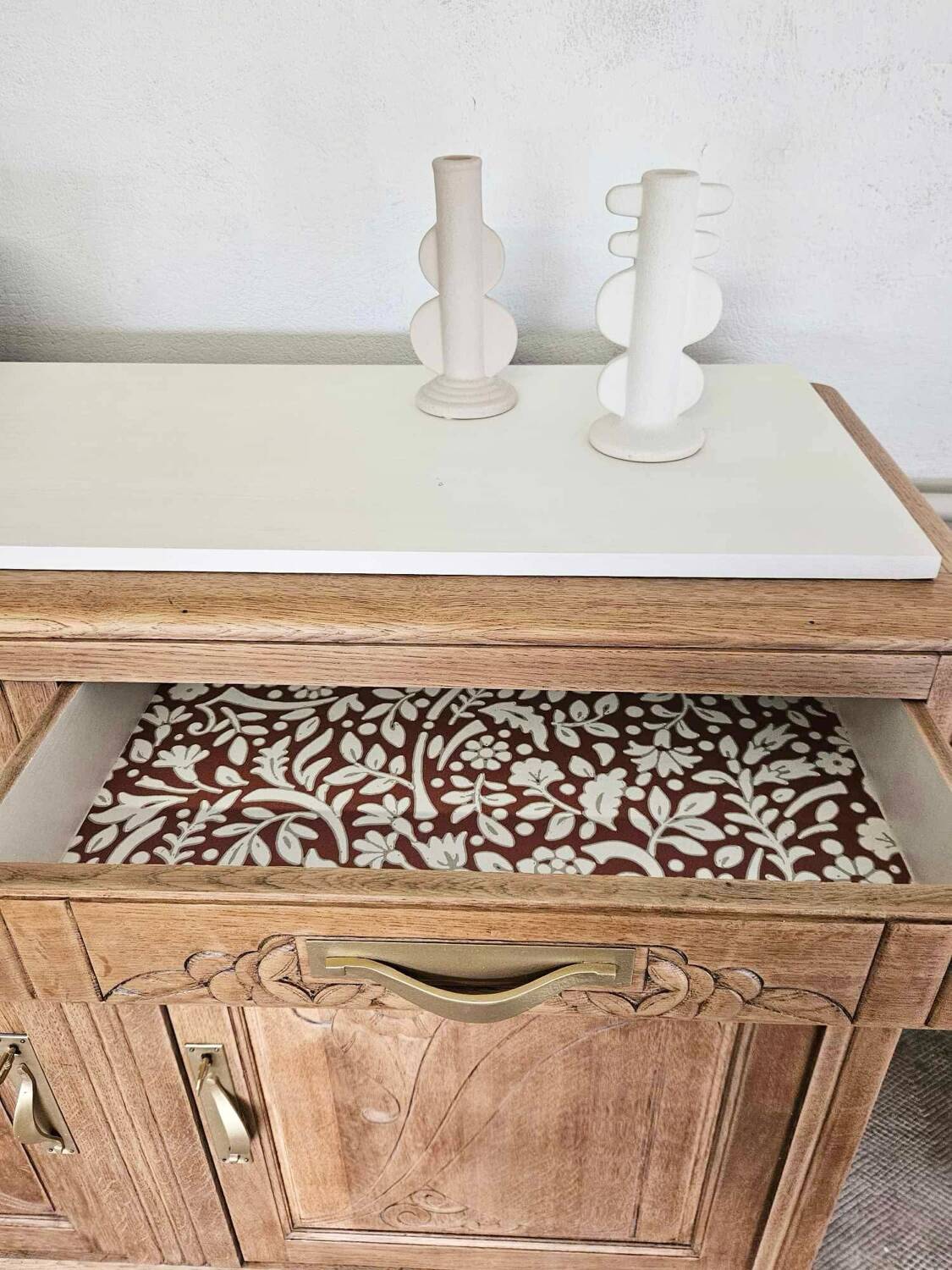 Parisian Art Deco oak sideboard