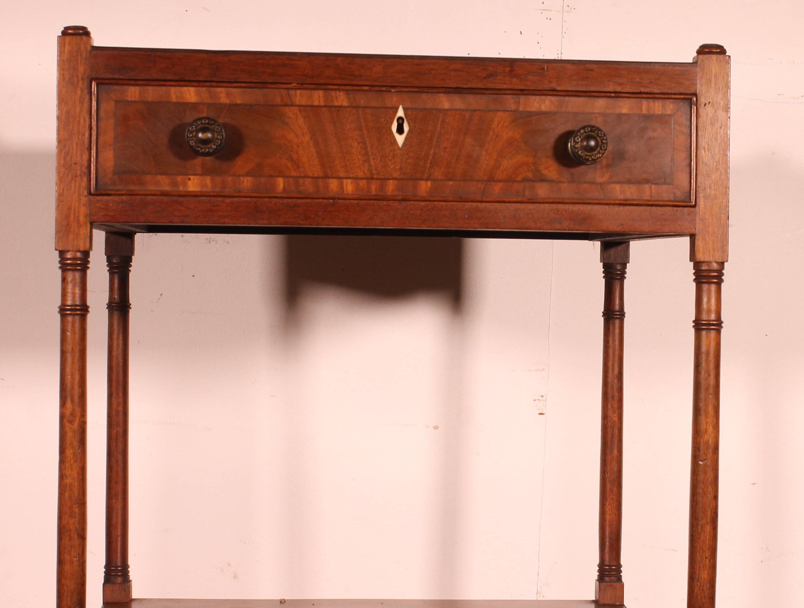 mahogany whatnot shelf circa 1800 George III period