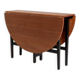 Swedish “Slagbord” folding teak table, 1960s