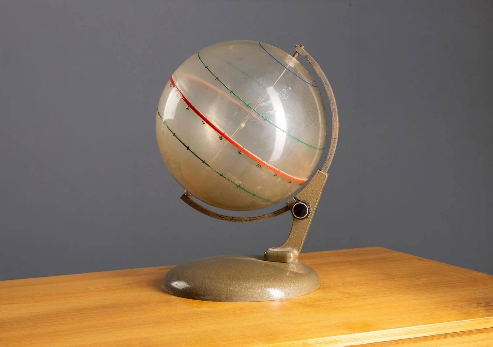 Educational globe, 1960s