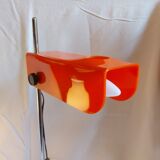 Desk lamp Josef Hurka vintage orange