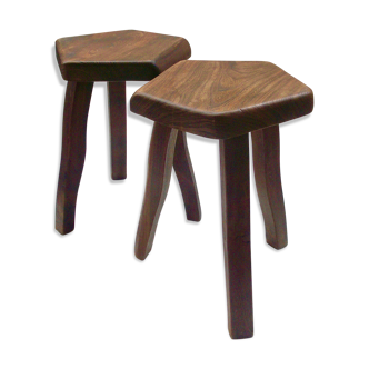 Rustic stool 1960