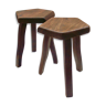 Rustic stool 1960
