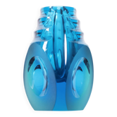 Vintage Hand-Cut Vase, 1970s, Czechoslovakia