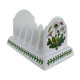 Toast holder earthenware portmeirion made in england décor botanic garden