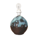 Lampe boule terre cuite émaillée