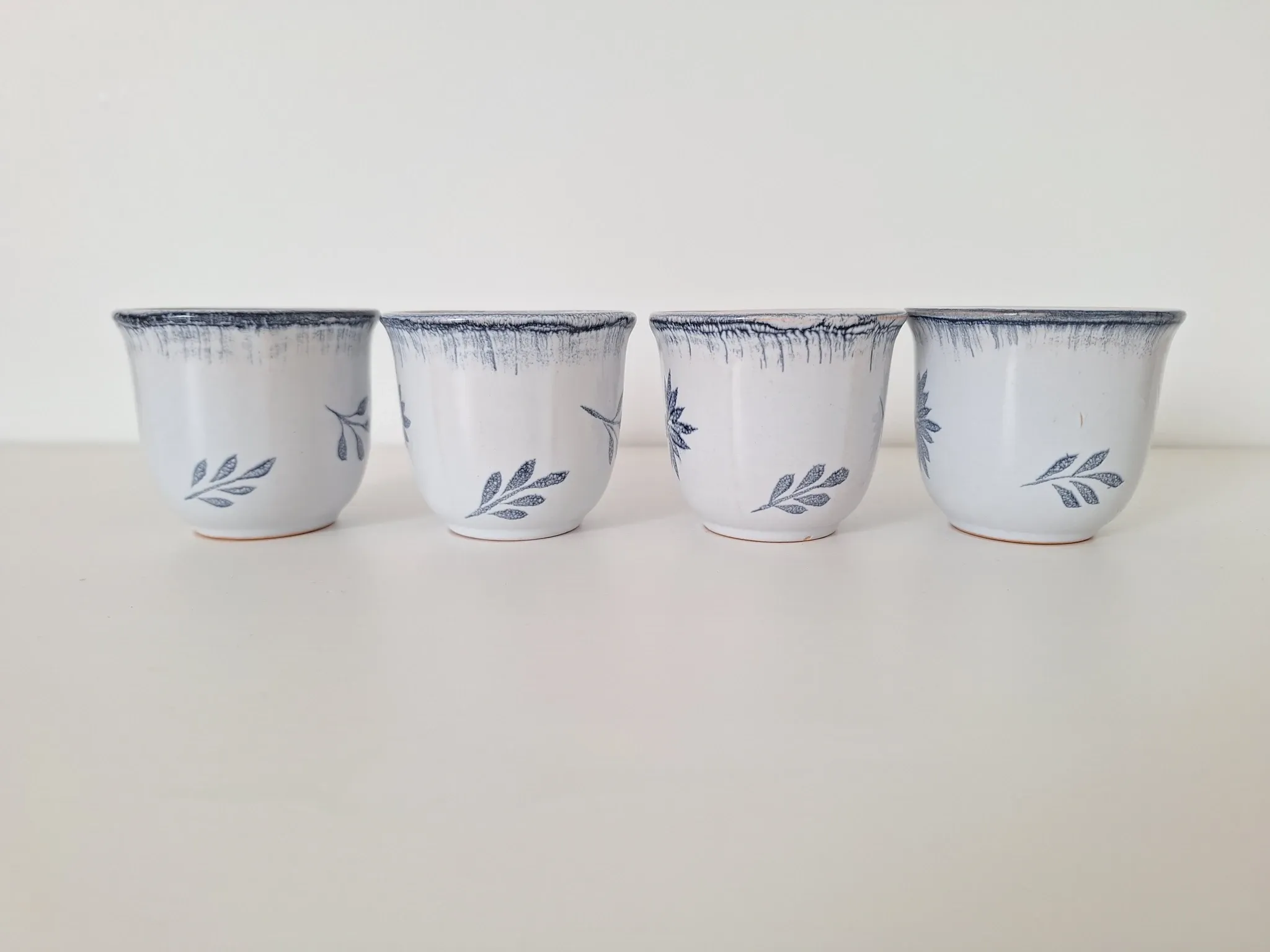 Blue coffee cup Niderviller 1970 - 1980