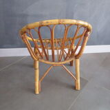 Vintage rattan's chair